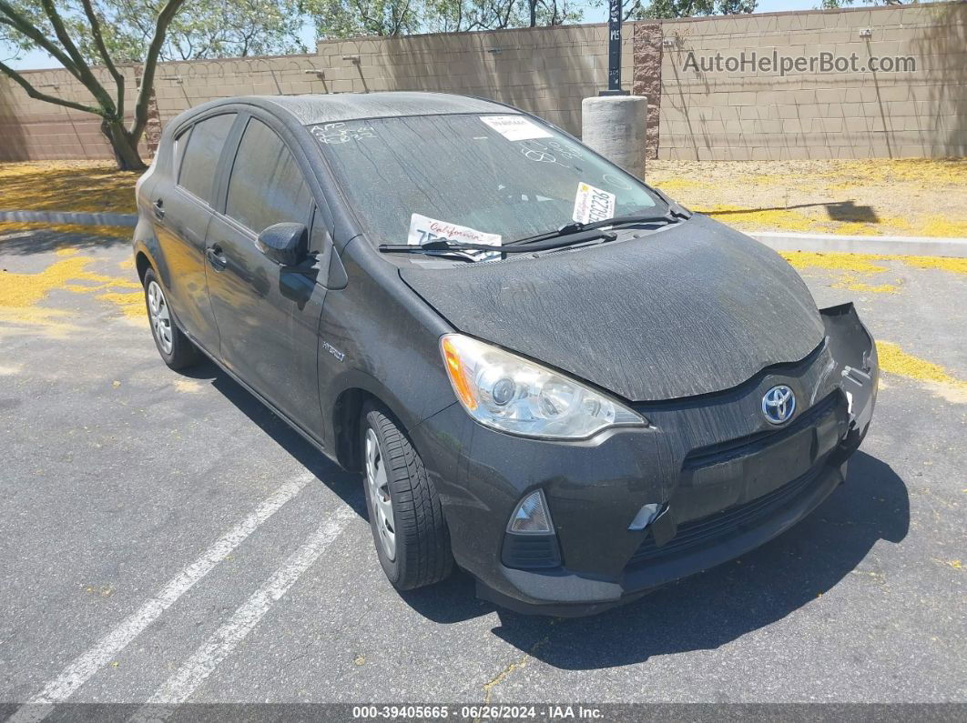 2014 Toyota Prius C Three Черный vin: JTDKDTB32E1064466