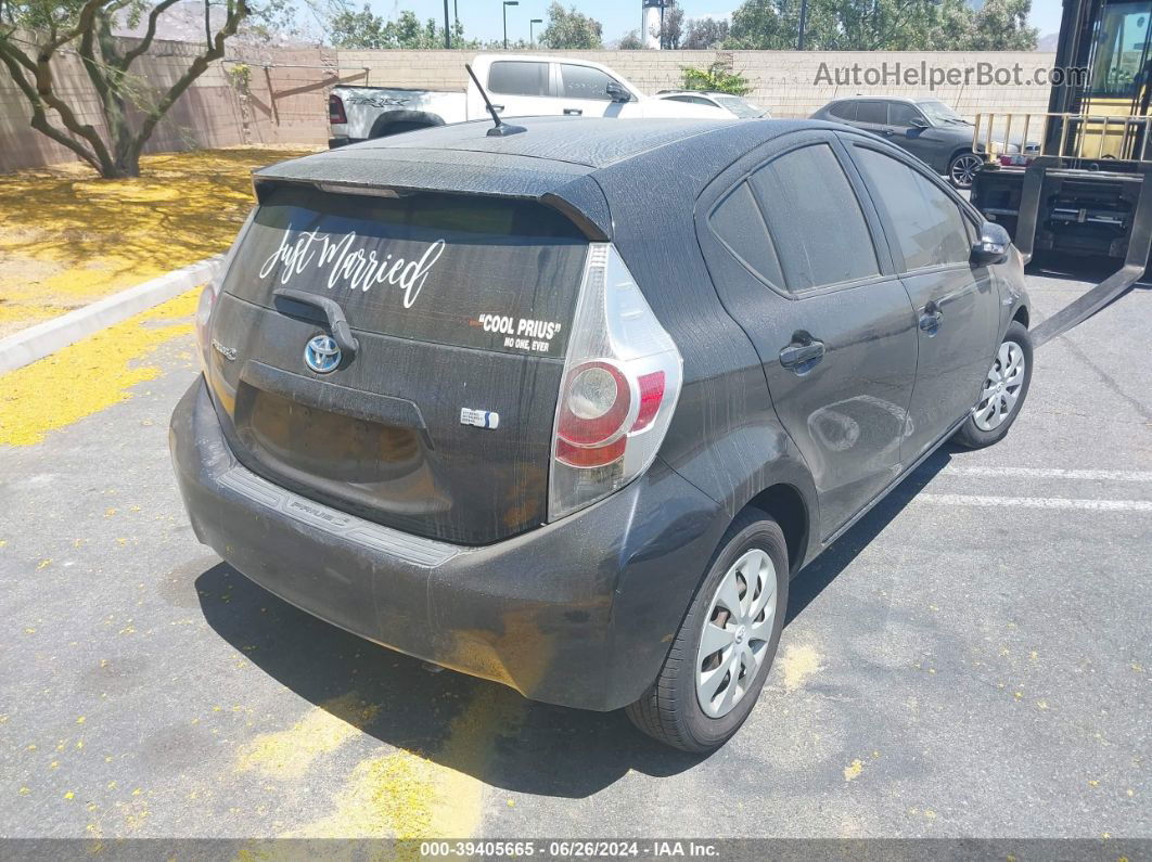 2014 Toyota Prius C Three Black vin: JTDKDTB32E1064466