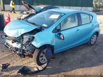 2014 Toyota Prius C One/three/two/four Бирюзовый vin: JTDKDTB32E1067058