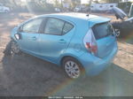 2014 Toyota Prius C One/three/two/four Бирюзовый vin: JTDKDTB32E1067058