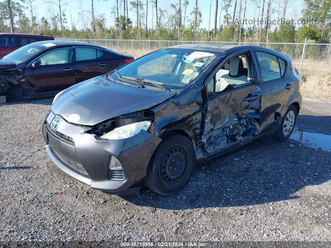 2014 Toyota Prius C One Gray vin: JTDKDTB32E1080182