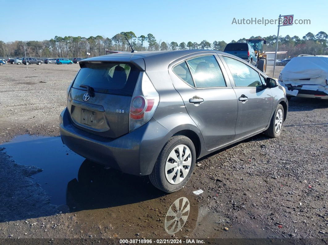 2014 Toyota Prius C One Gray vin: JTDKDTB32E1080182