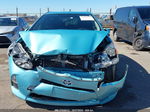 2014 Toyota Prius C One/three/two/four Light Blue vin: JTDKDTB32E1081655