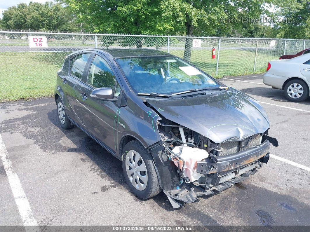 2014 Toyota Prius C One/three/two/four Gray vin: JTDKDTB32E1085396