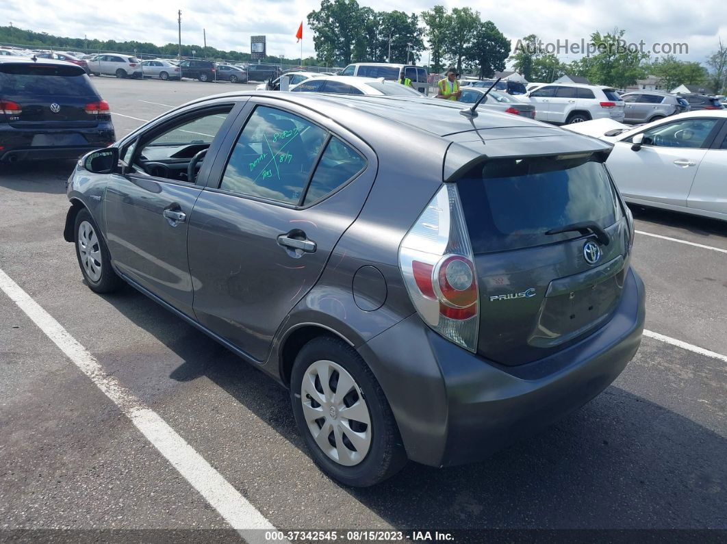 2014 Toyota Prius C One/three/two/four Gray vin: JTDKDTB32E1085396