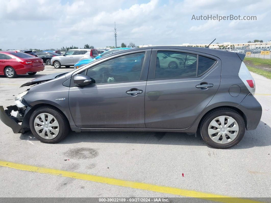 2014 Toyota Prius C One Gray vin: JTDKDTB32E1559895