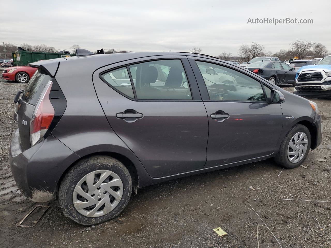 2015 Toyota Prius C  Угольный vin: JTDKDTB32F1099090