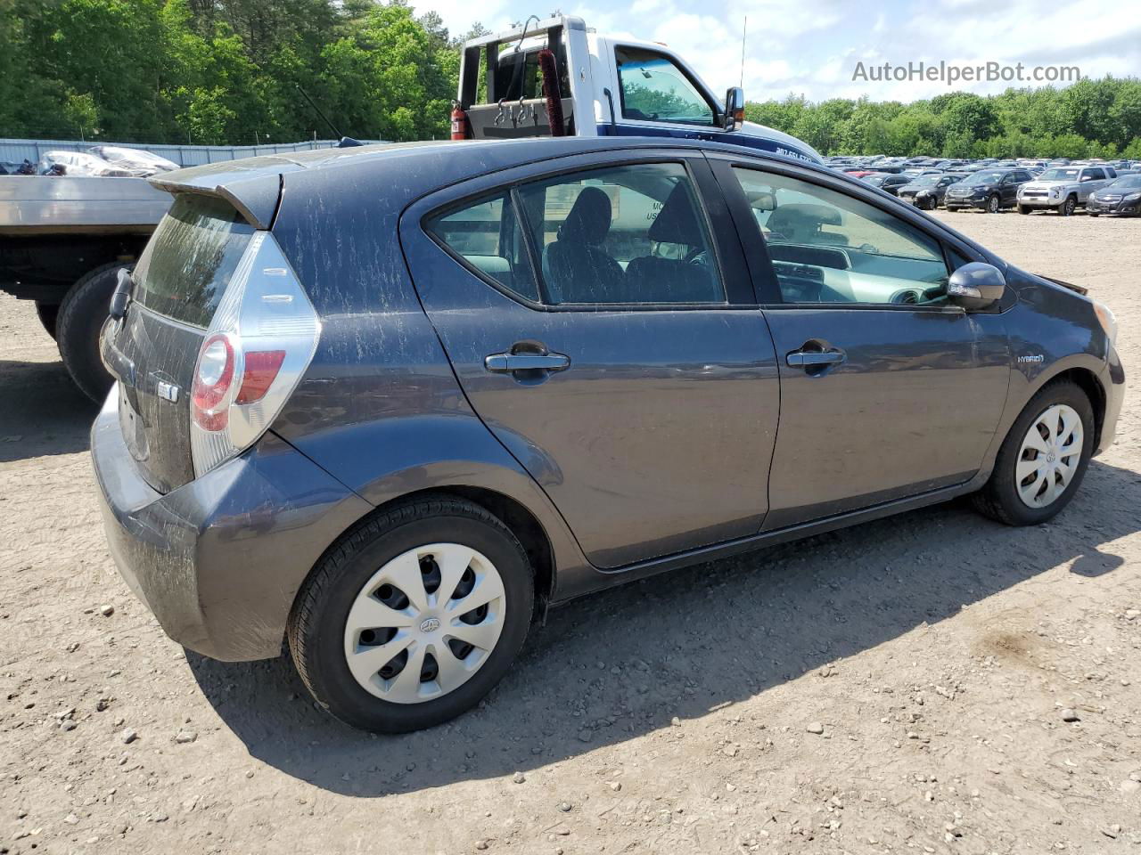 2012 Toyota Prius C  Gray vin: JTDKDTB33C1506586