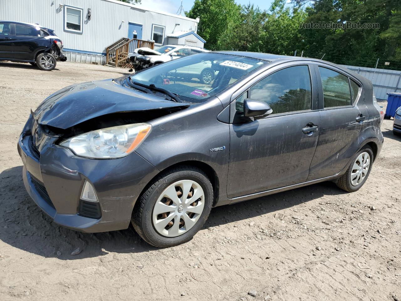 2012 Toyota Prius C  Gray vin: JTDKDTB33C1506586