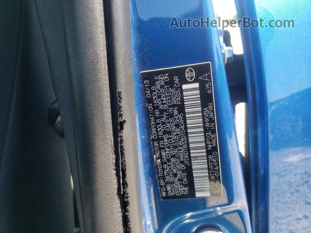 2013 Toyota Prius C  Синий vin: JTDKDTB33D1540495