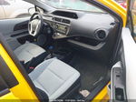 2014 Toyota Prius C One Yellow vin: JTDKDTB33E1064959