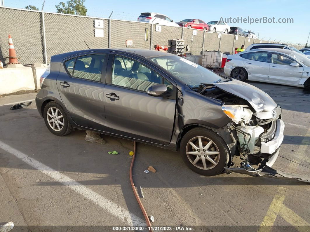 2014 Toyota Prius C Four Серый vin: JTDKDTB33E1072544