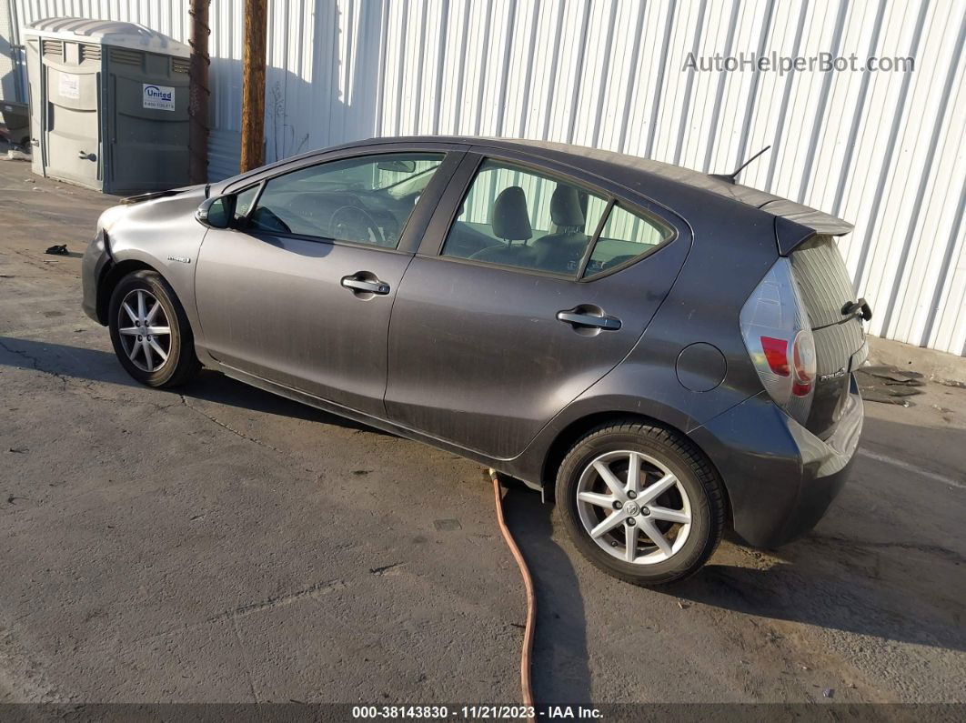 2014 Toyota Prius C Four Gray vin: JTDKDTB33E1072544