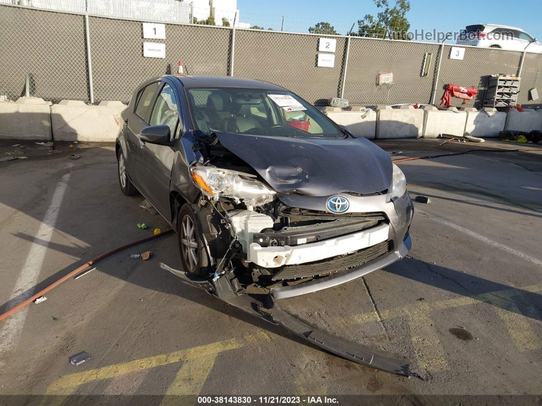 2014 Toyota Prius C Four Gray vin: JTDKDTB33E1072544