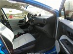 2014 Toyota Prius C One/three/two/four Blue vin: JTDKDTB33E1565723