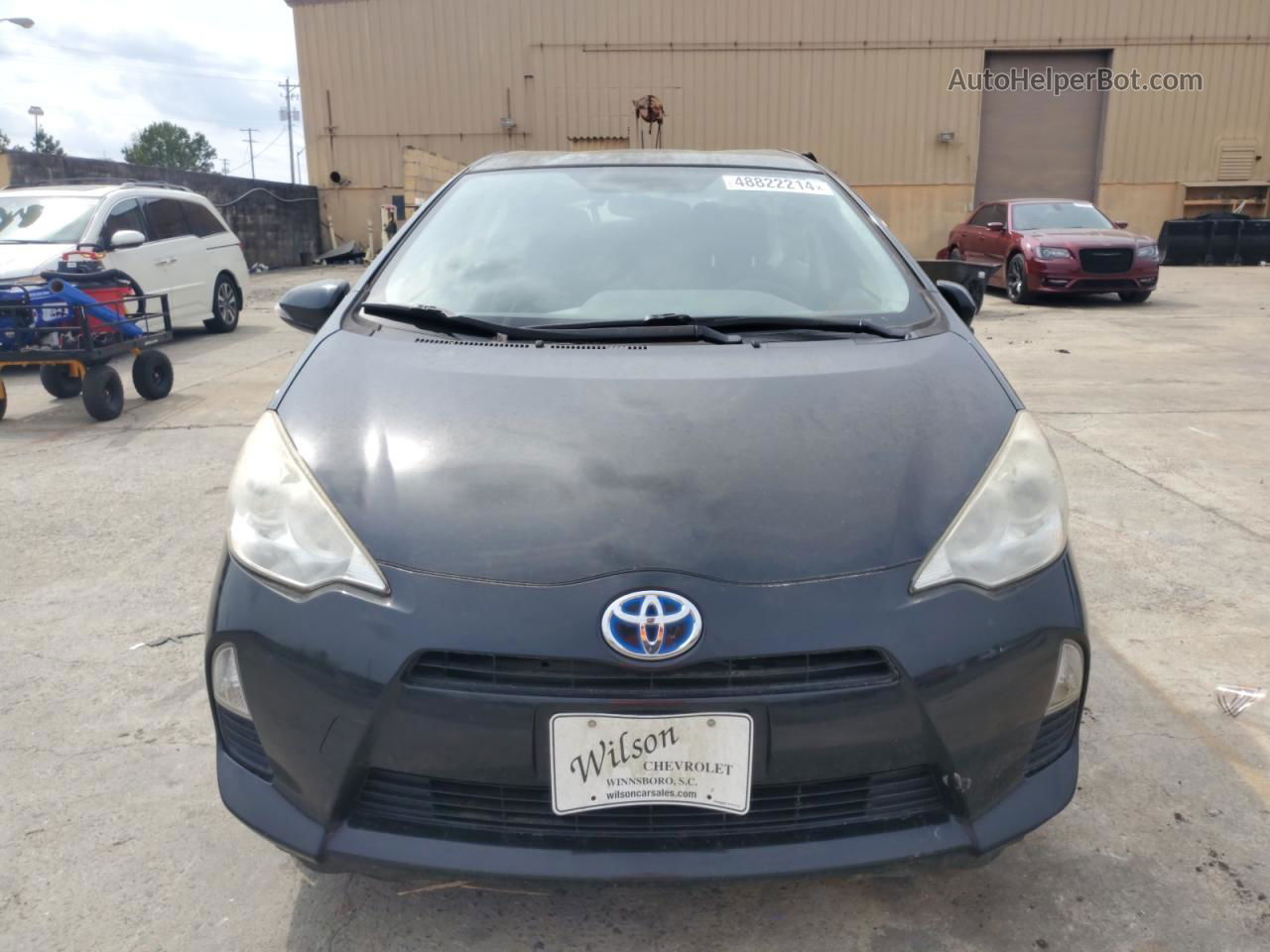 2012 Toyota Prius C  Black vin: JTDKDTB34C1520559