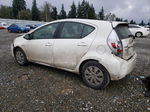 2013 Toyota Prius C  White vin: JTDKDTB34D1531093