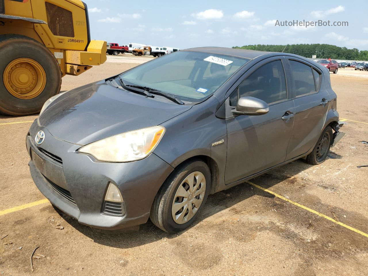 2013 Toyota Prius C  Gray vin: JTDKDTB34D1544460