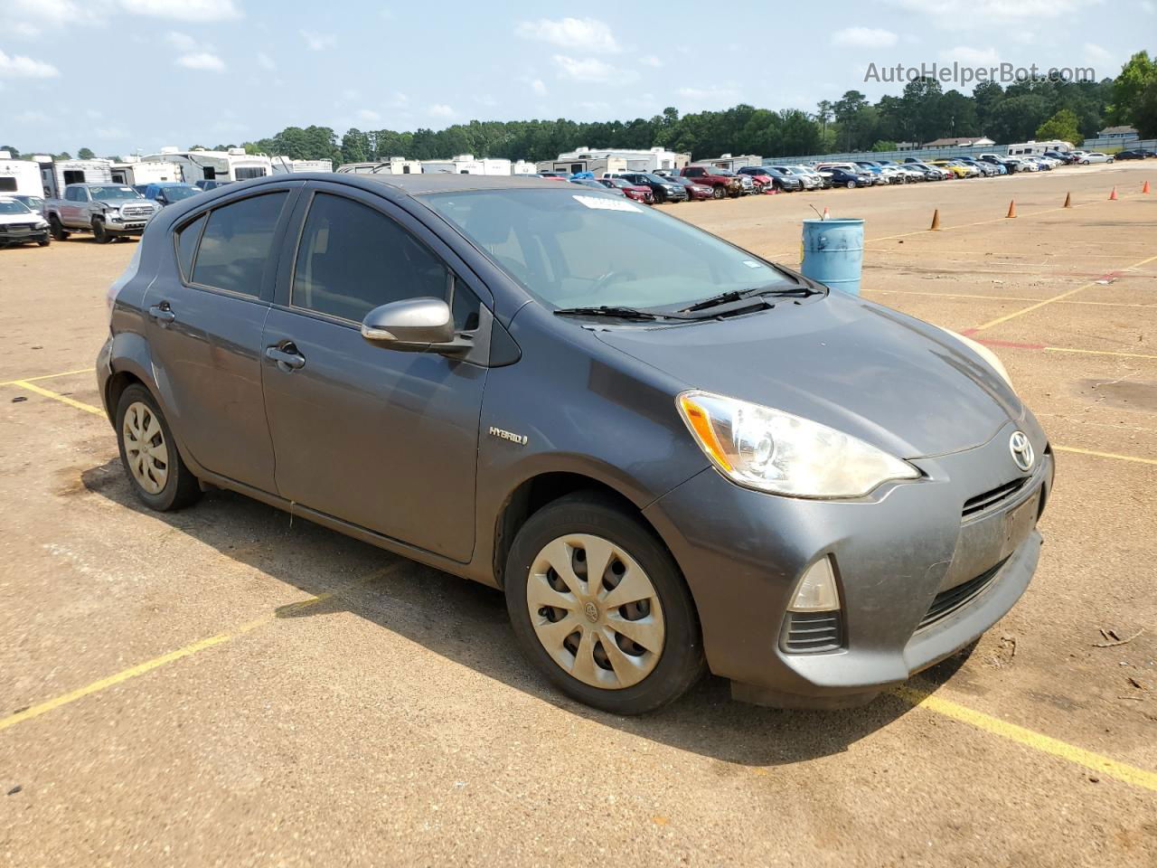 2013 Toyota Prius C  Gray vin: JTDKDTB34D1544460