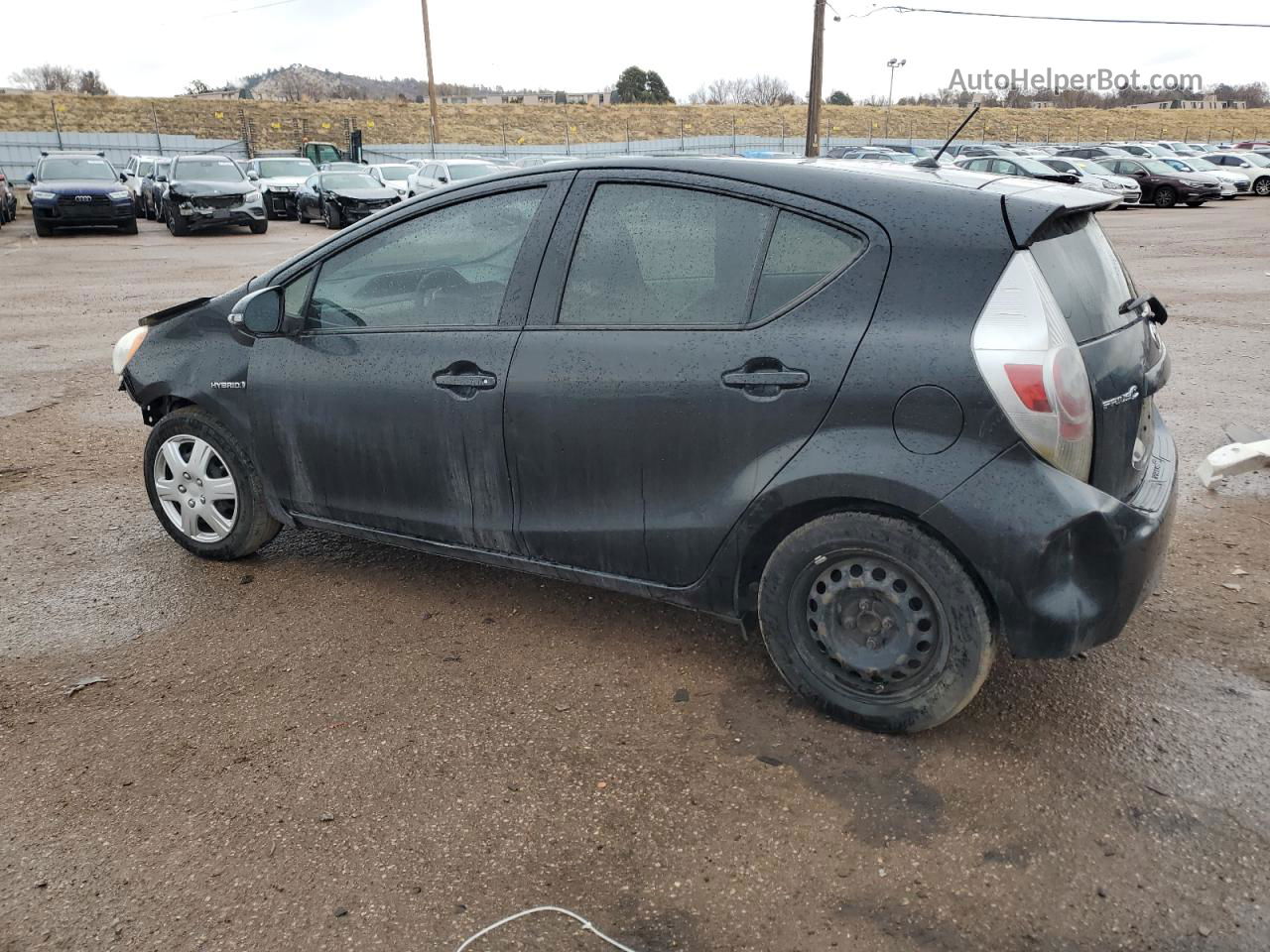 2013 Toyota Prius C  Black vin: JTDKDTB34D1551912