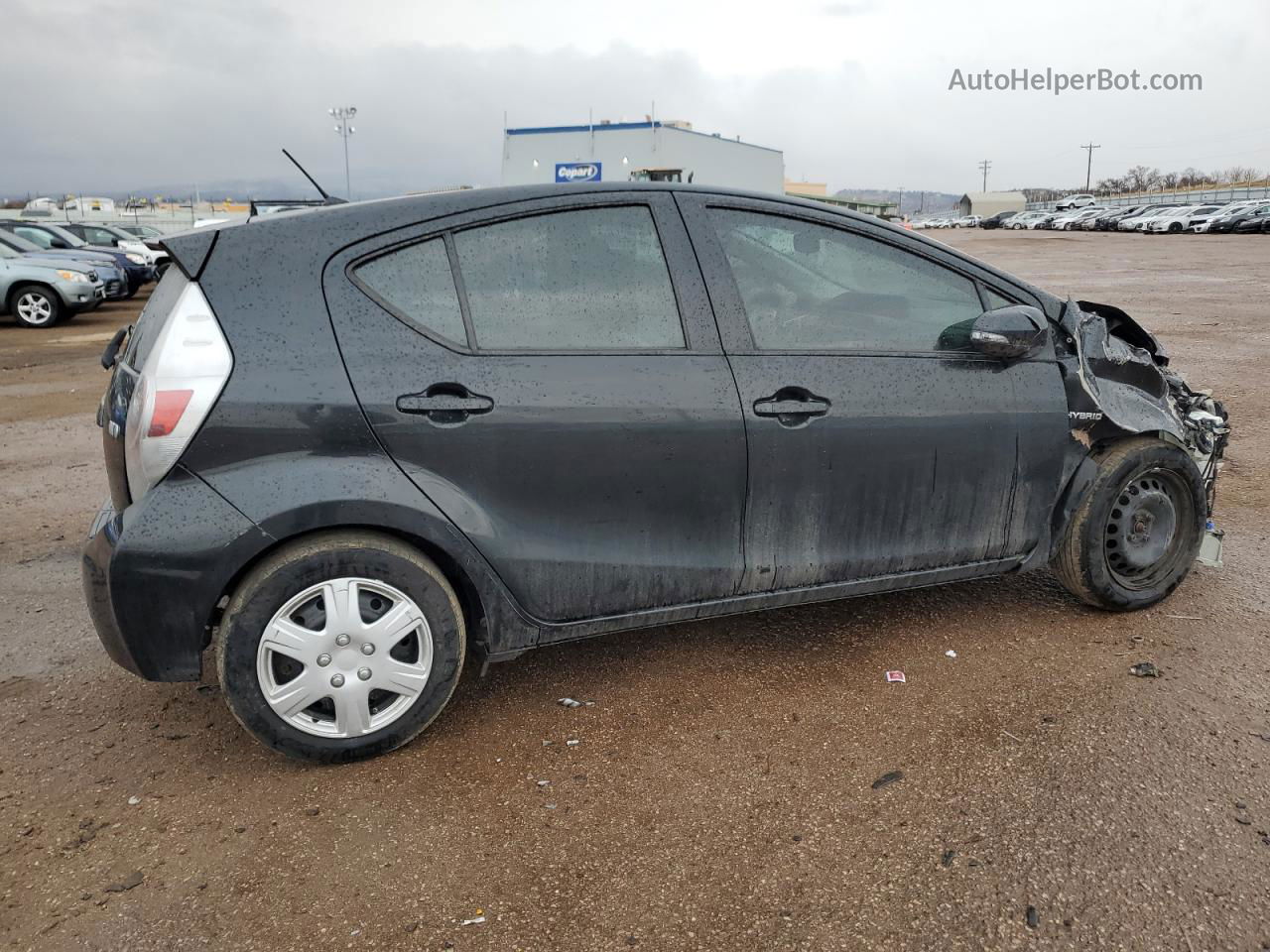 2013 Toyota Prius C  Черный vin: JTDKDTB34D1551912