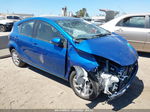 2014 Toyota Prius C One/three/two/four Blue vin: JTDKDTB34E1077302