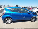 2014 Toyota Prius C One/three/two/four Blue vin: JTDKDTB34E1077302