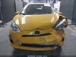 2014 Toyota Prius C Two Yellow vin: JTDKDTB34E1078112