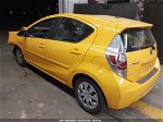 2014 Toyota Prius C Two Yellow vin: JTDKDTB34E1078112