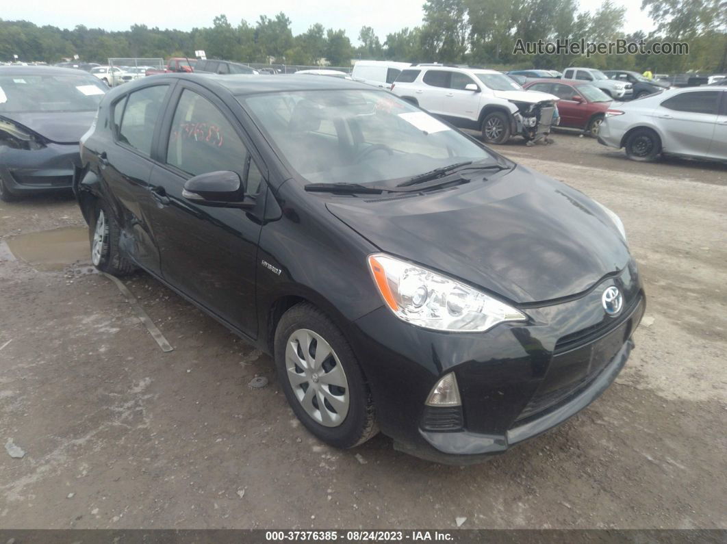 2014 Toyota Prius C One/three/two/four Black vin: JTDKDTB34E1563219