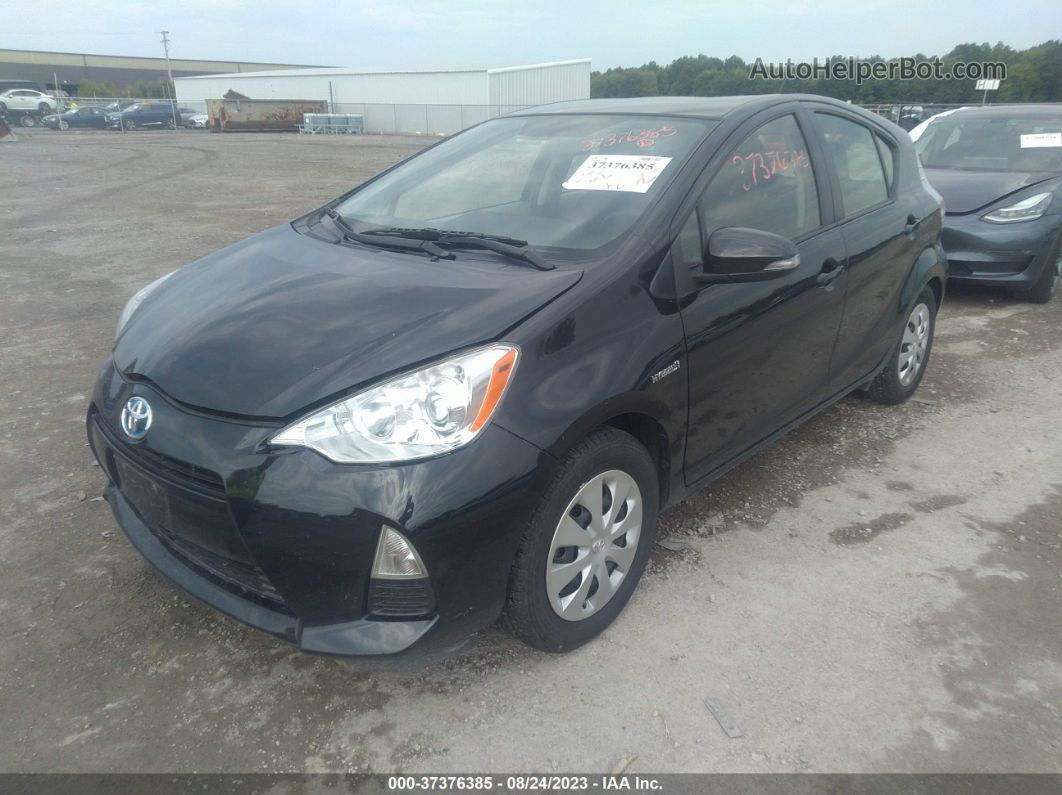 2014 Toyota Prius C One/three/two/four Black vin: JTDKDTB34E1563219