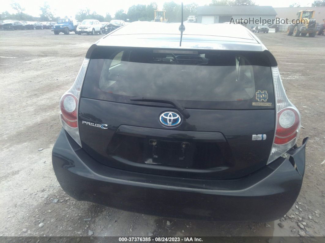 2014 Toyota Prius C One/three/two/four Black vin: JTDKDTB34E1563219