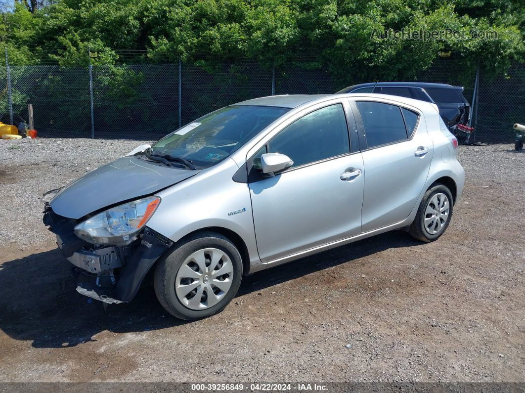 2014 Toyota Prius C Two Silver vin: JTDKDTB34E1566623