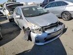 2012 Toyota Prius C  Silver vin: JTDKDTB35C1509781