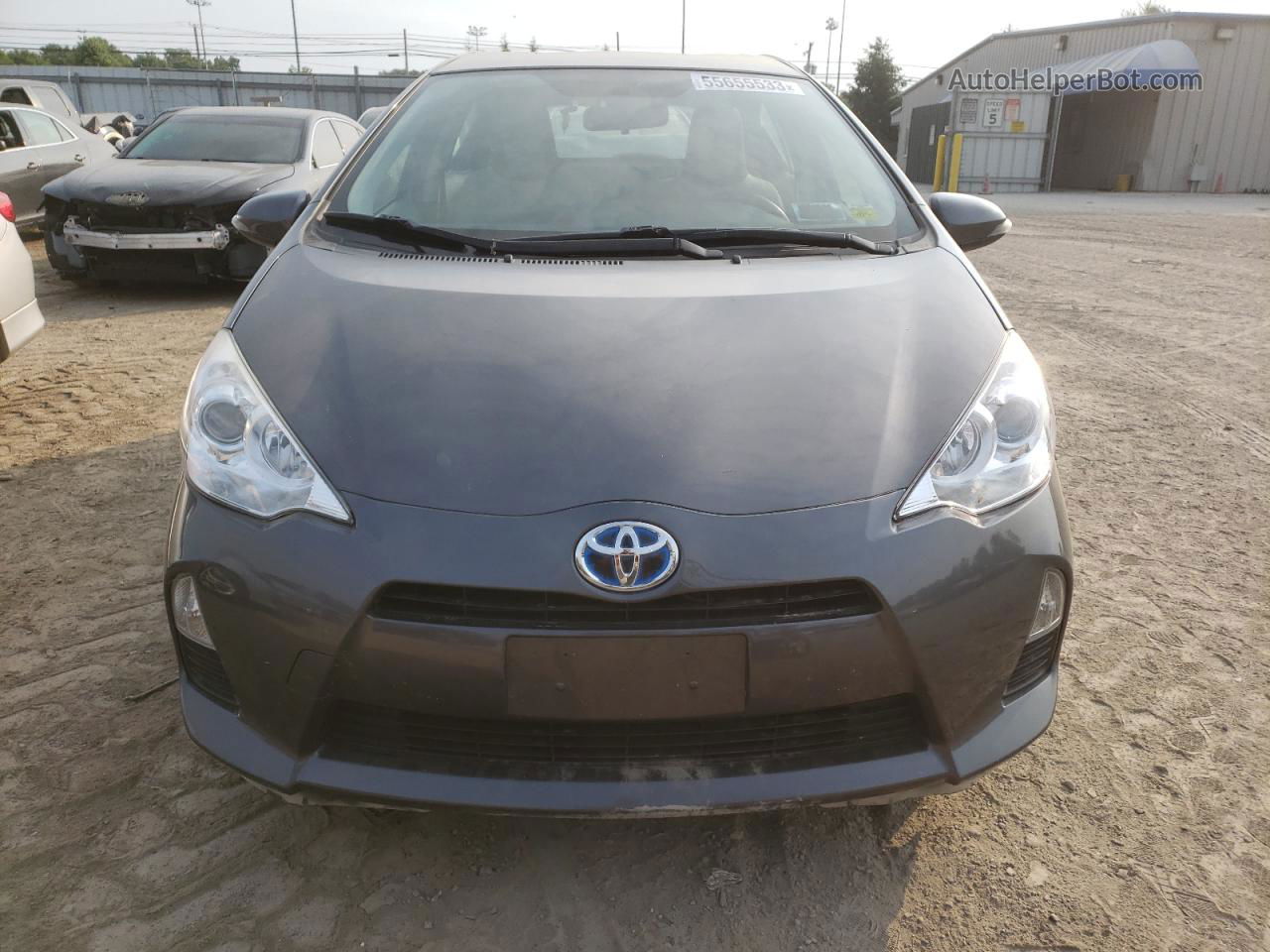 2013 Toyota Prius C  Silver vin: JTDKDTB35D1541146