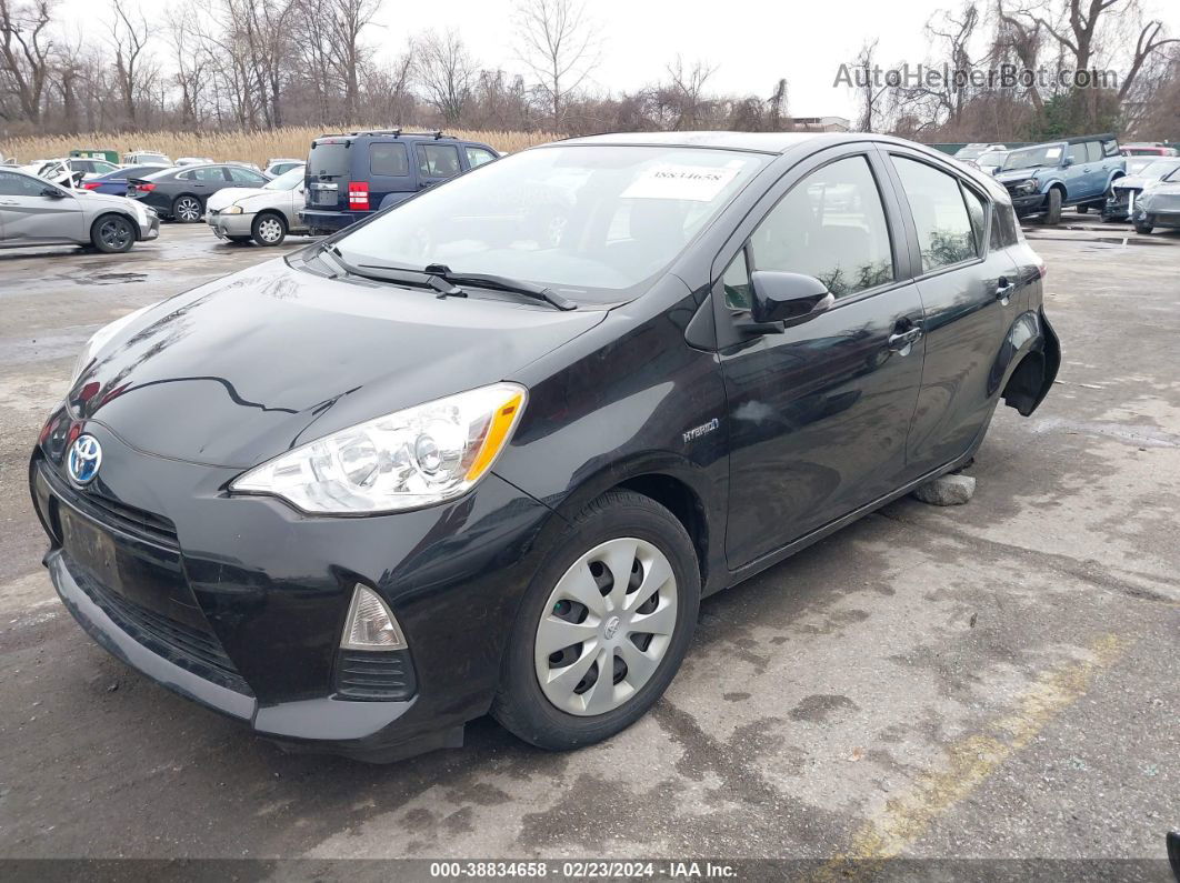 2014 Toyota Prius C Two Black vin: JTDKDTB35E1068222