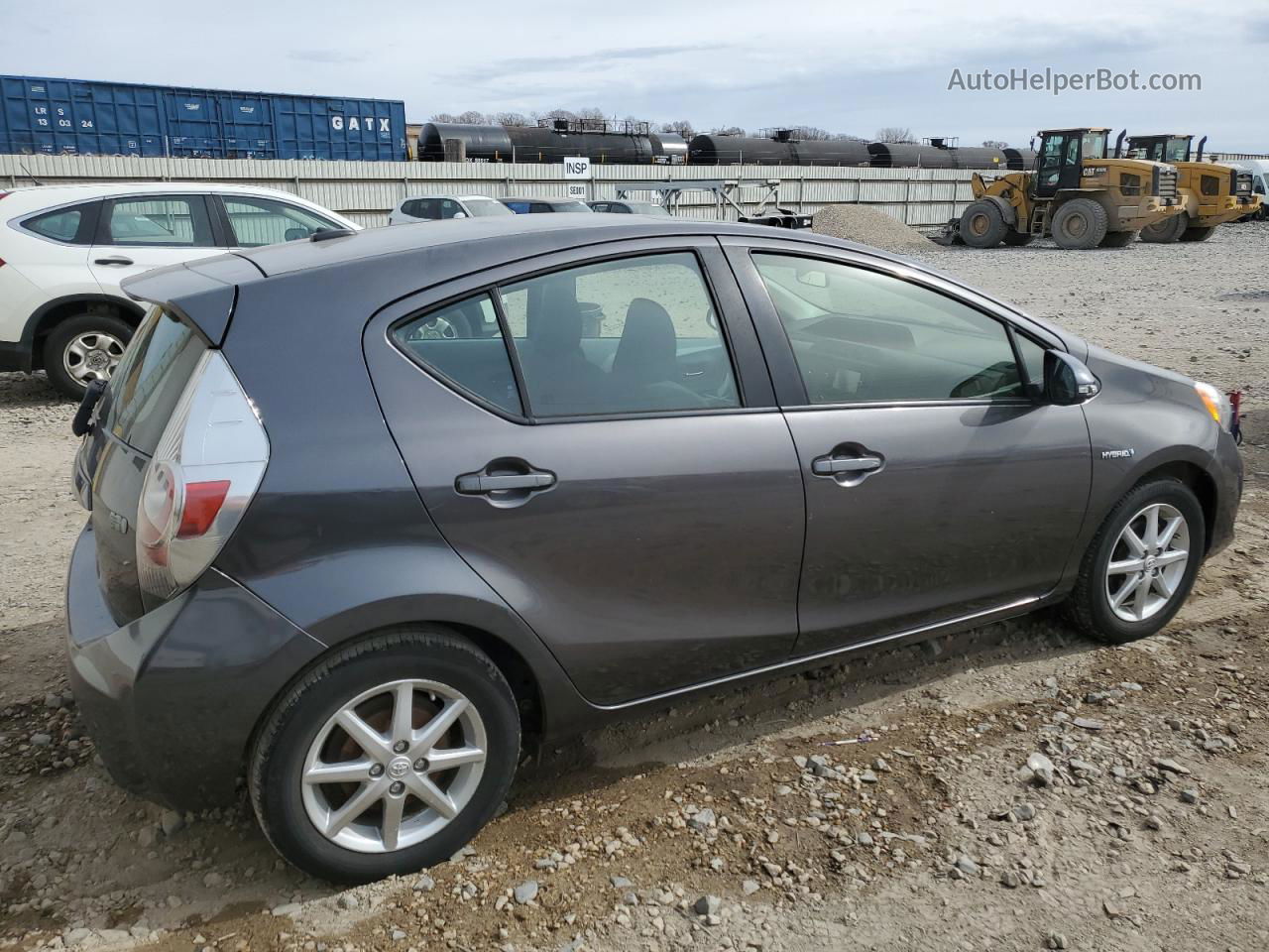 2014 Toyota Prius C  Gray vin: JTDKDTB35E1078975