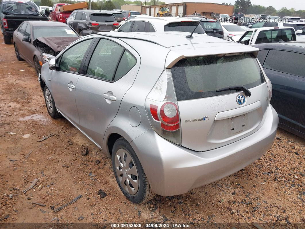 2014 Toyota Prius C One Silver vin: JTDKDTB35E1080239