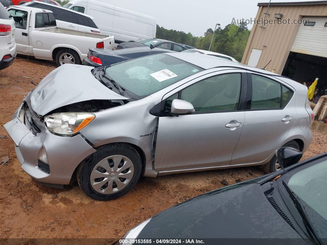 2014 Toyota Prius C One Silver vin: JTDKDTB35E1080239