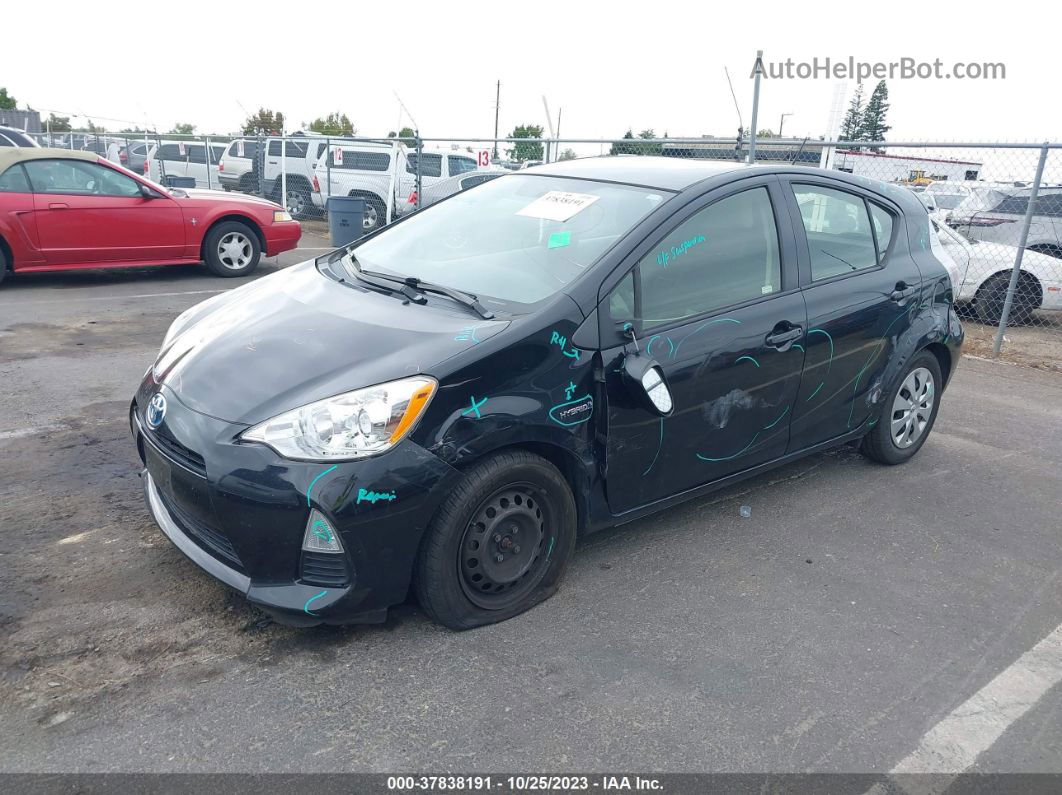 2014 Toyota Prius C Two Черный vin: JTDKDTB35E1081293