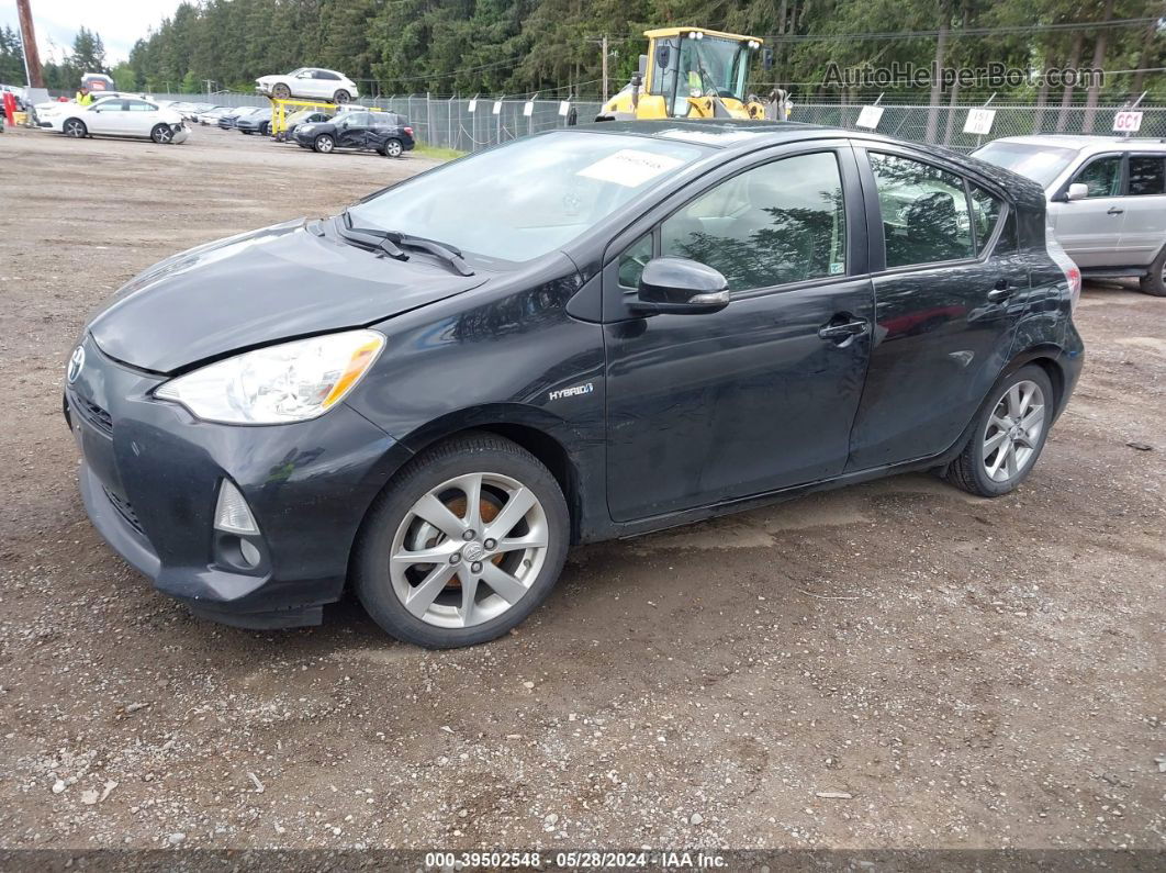 2014 Toyota Prius C Four Black vin: JTDKDTB35E1081875