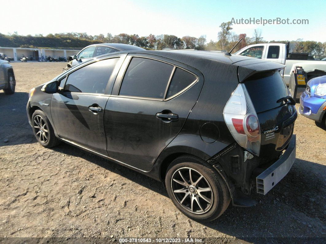 2014 Toyota Prius C One/three/two/four Black vin: JTDKDTB35E1557901