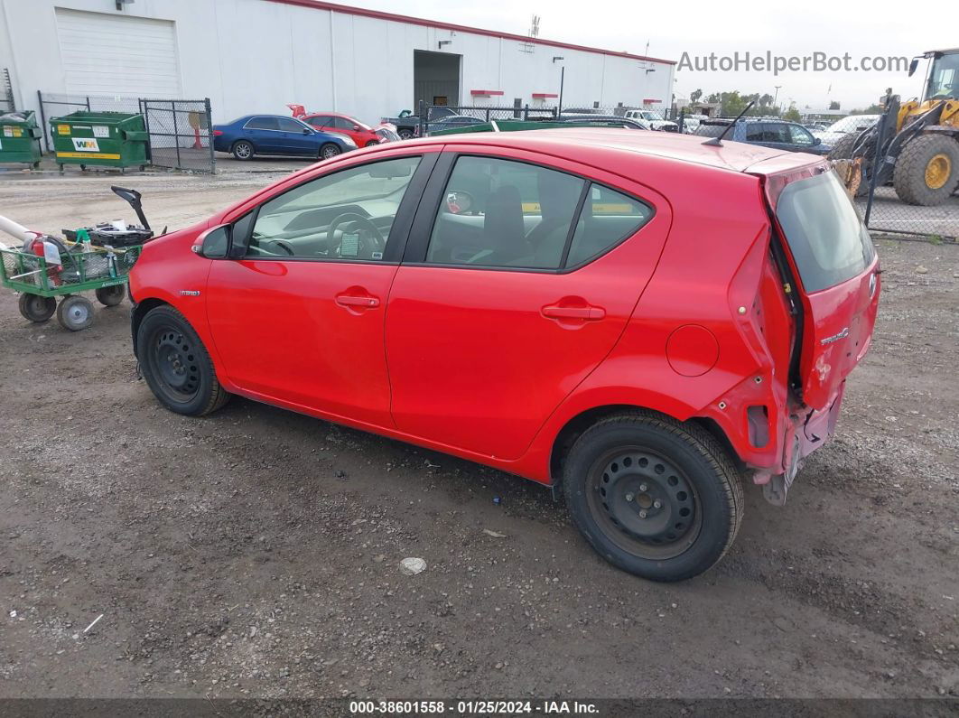 2014 Toyota Prius C One Красный vin: JTDKDTB35E1572060