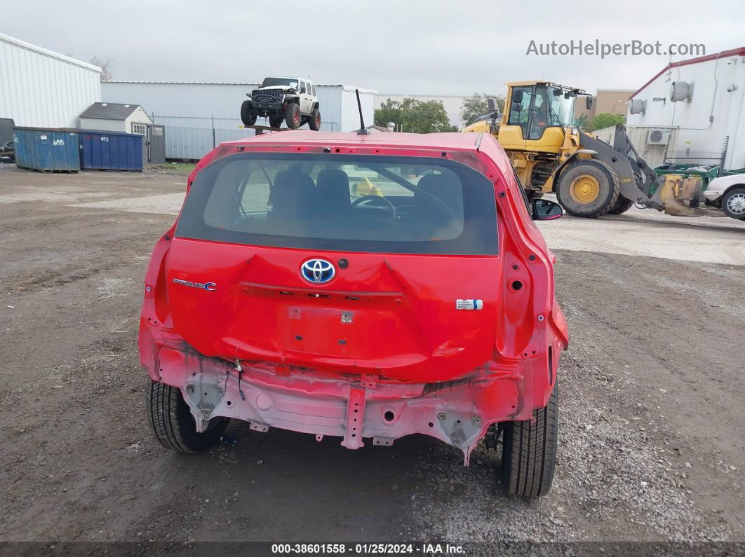 2014 Toyota Prius C One Красный vin: JTDKDTB35E1572060