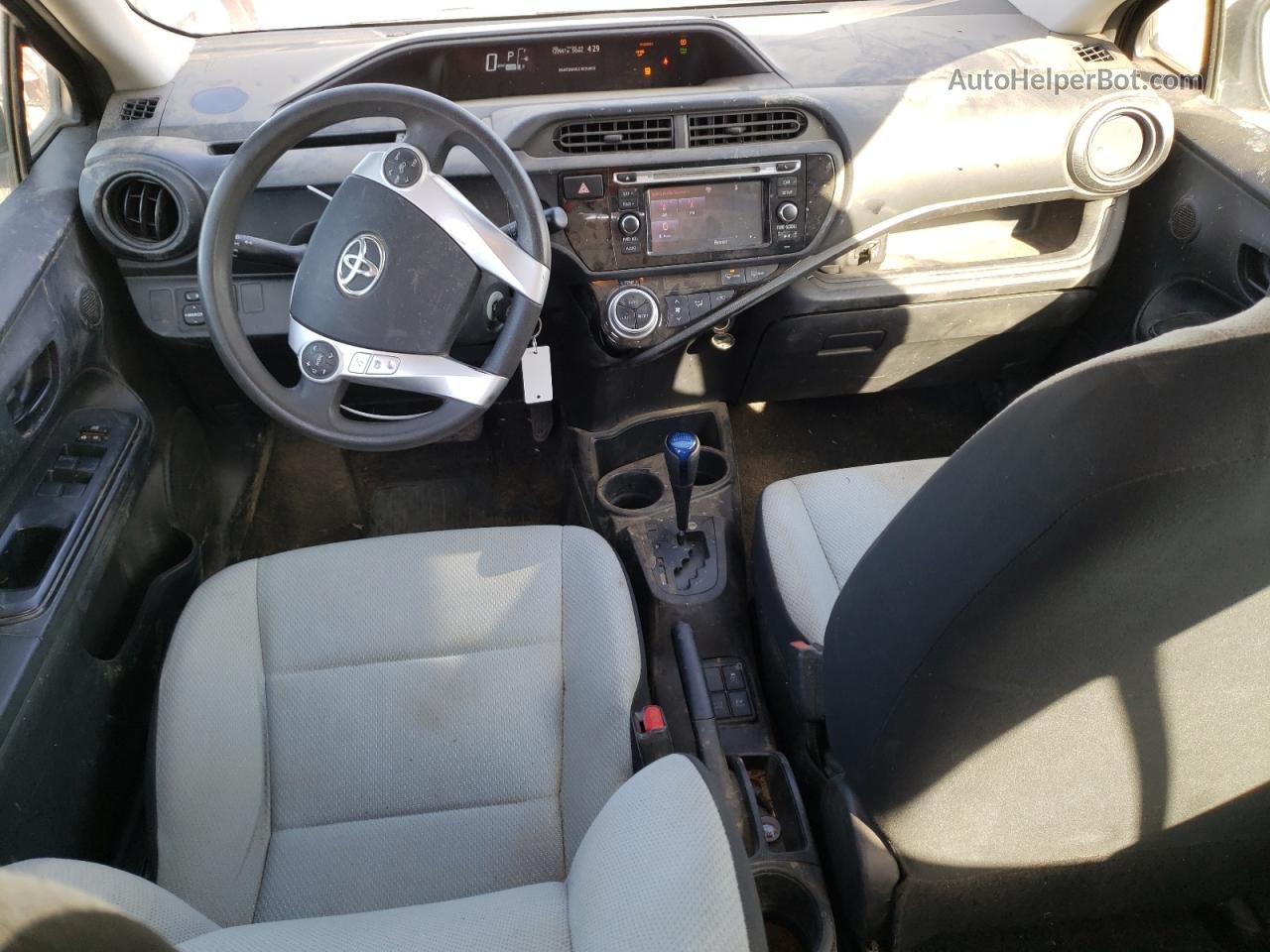 2015 Toyota Prius C  Gray vin: JTDKDTB35F1586834