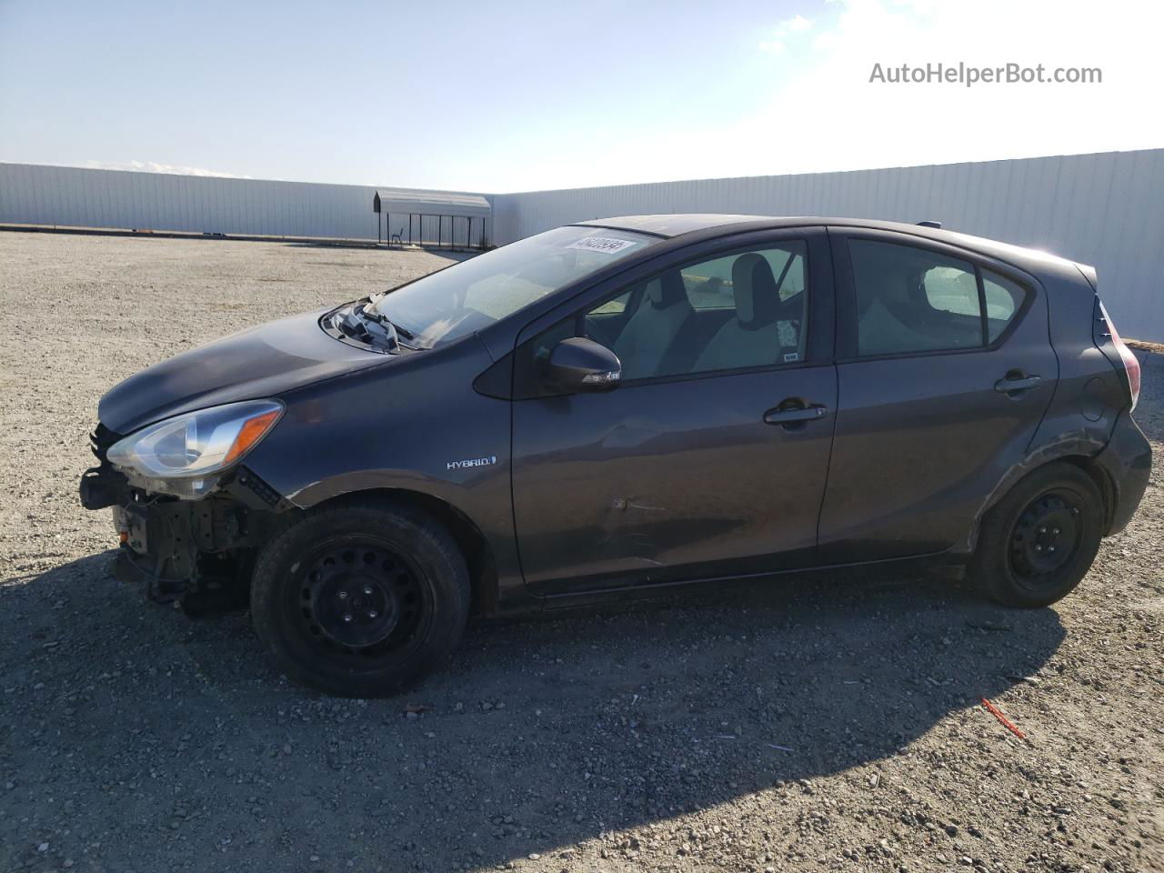 2015 Toyota Prius C  Серый vin: JTDKDTB35F1586834