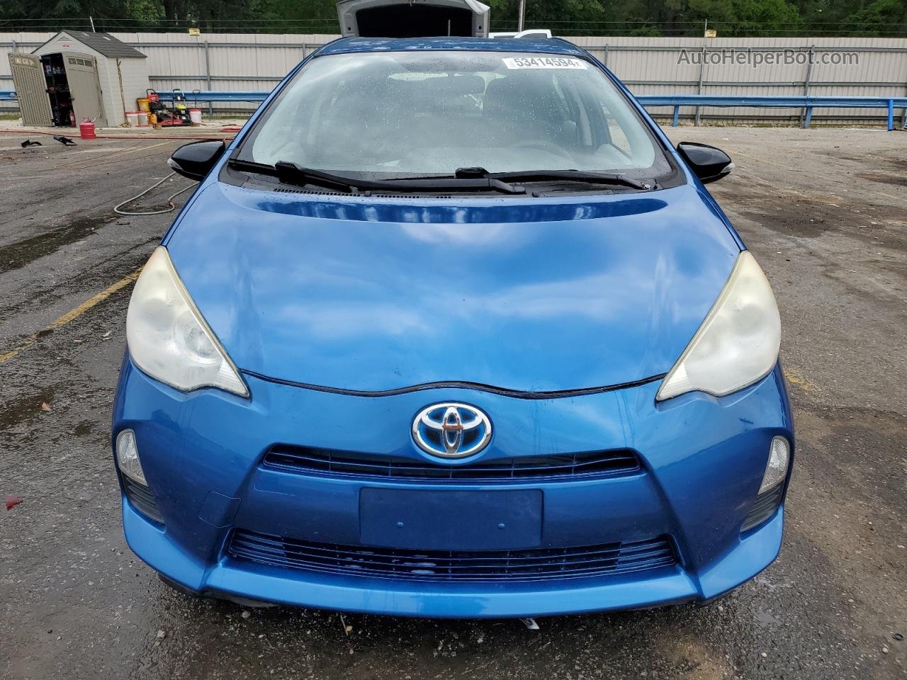 2012 Toyota Prius C  Синий vin: JTDKDTB36C1503536