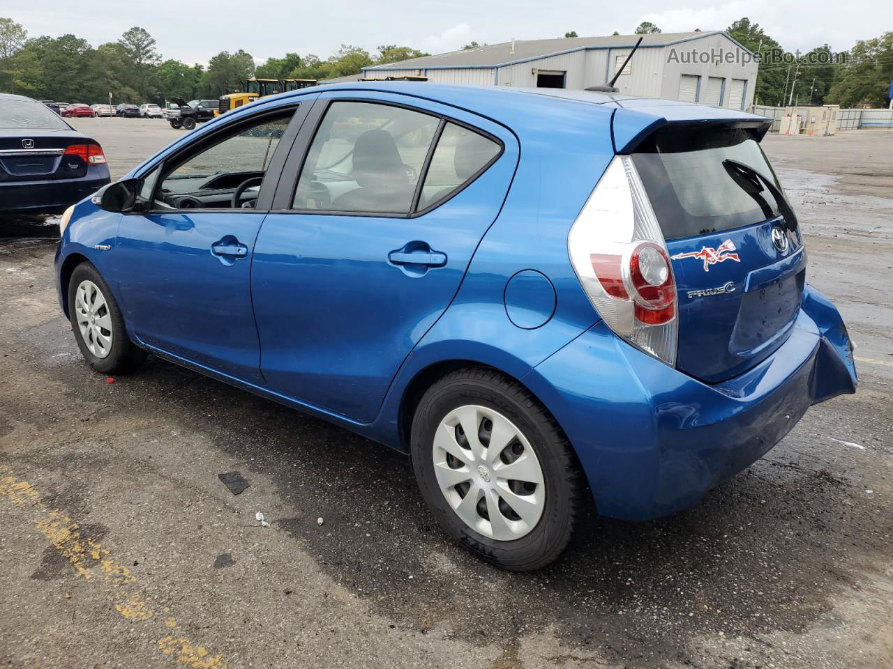 2012 Toyota Prius C  Blue vin: JTDKDTB36C1503536