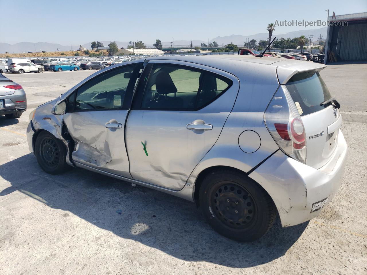 2013 Toyota Prius C  Silver vin: JTDKDTB36D1531483