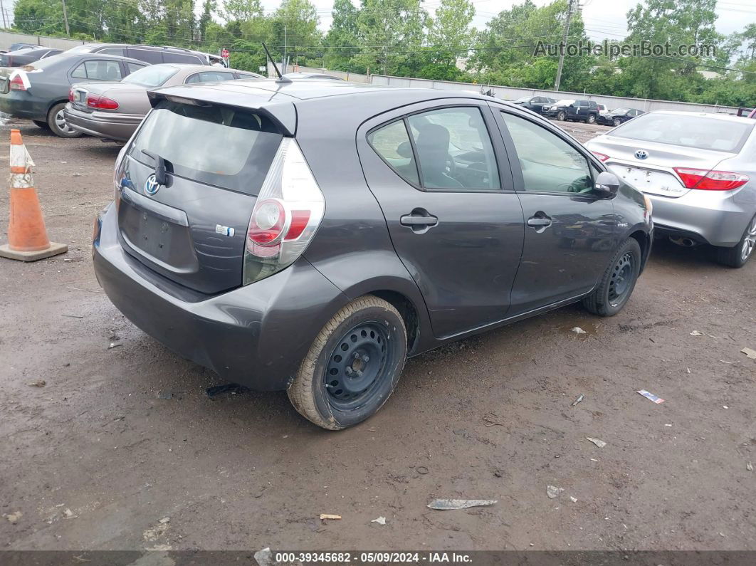 2014 Toyota Prius C One Gray vin: JTDKDTB36E1059237